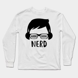 Audiobook NERD v2.1 Long Sleeve T-Shirt